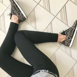 Pink Victoria’s secret joggers skinny gym pants